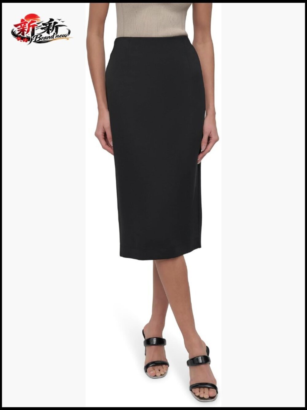 Pull On Everyday Pencil Skirt - Knee-Length, Mid Rise
